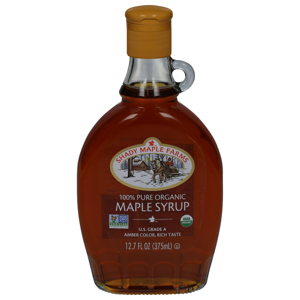 Sugar & Sweeteners Shady Maple Farms Maple Syrup, Organic, 100% Pure hero