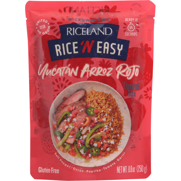 Prepared Meals Riceland Flavored Rice, Yucatan Arroz Rojo hero