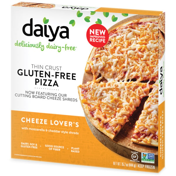 Frozen Vegan & Vegetarian Daiya Dairy Free Cheeze Lover's Gluten Free Pizza hero