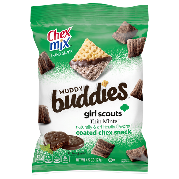 Trail Mix & Snack Mix Chex Mix Chex Snack, Girl Scouts Thin Mints hero