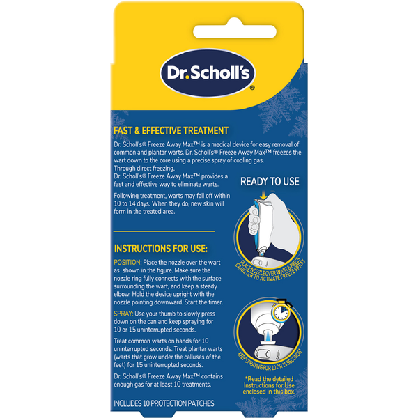 Dr scholl's freeze away wart remover fashion price