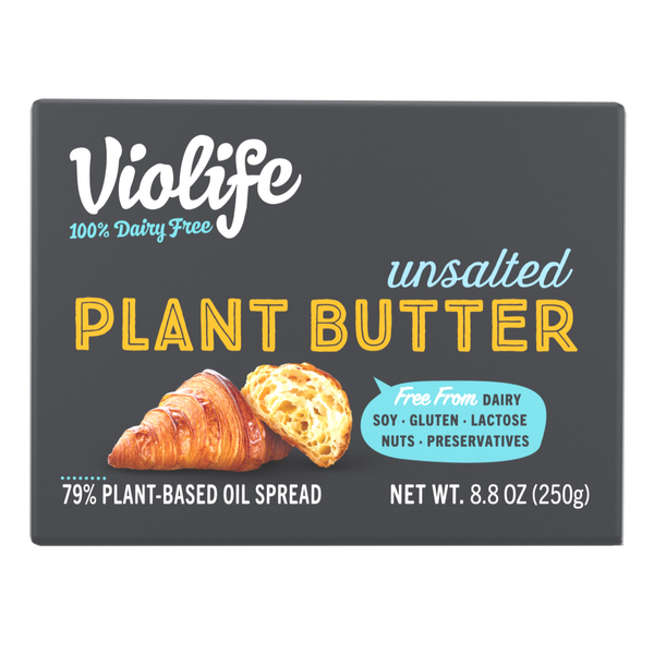 Refrigerated Violife Plant Butter Unsalted, Dairy-Free Vegan hero