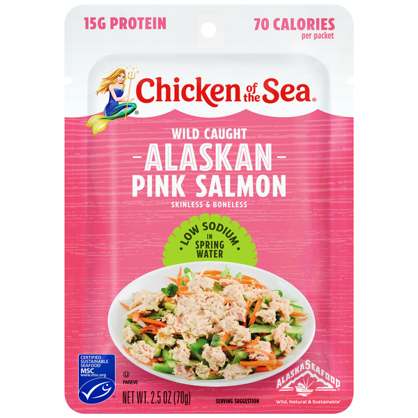 Canned Meat & Seafood Chicken of the Sea Pink Salmon hero