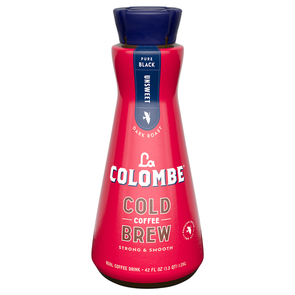 La Colombe Coffee Drink, Pure Black, Dark Roast, Unsweet, Cold Brew hero