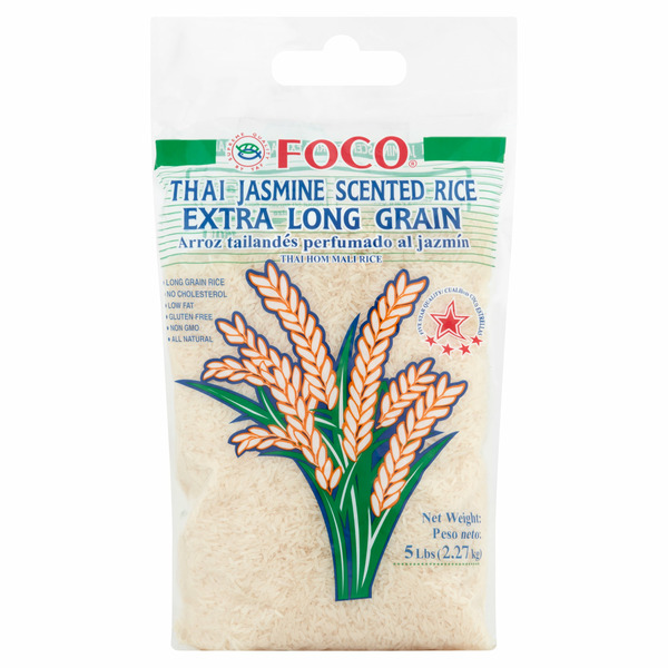 Foca Extra Long Grain Thai Jasmine Scented Rice hero