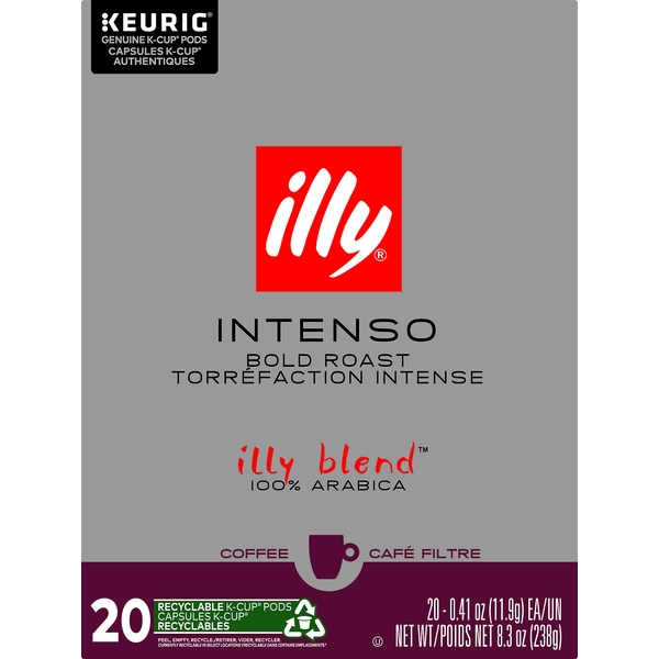 illy Coffee, Bold Roast, Intenso, K-Cup Pods hero