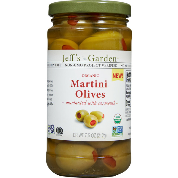 Pickled Goods & Olives Jeff's Garden Pimiento Stuffed Martini Olives hero