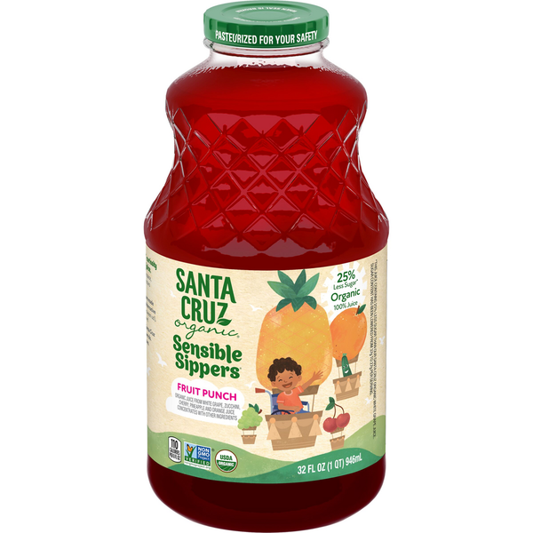 Santa Cruz Organic Fruit Juice Drink hero