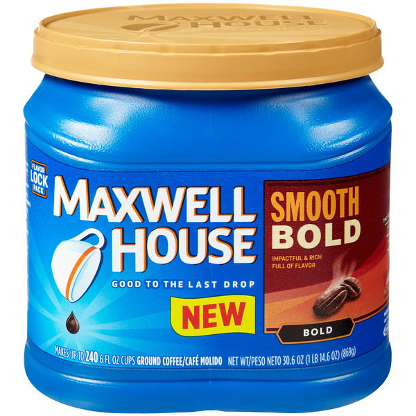 Coffee Maxwell House Smooth Bold Ground Coffee hero