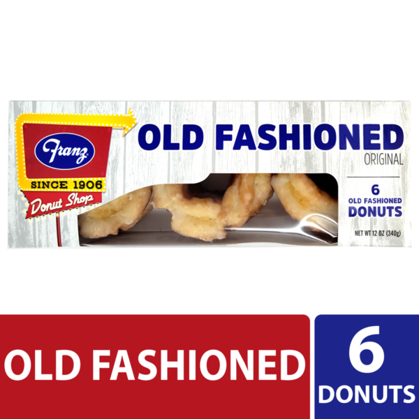 Breakfast Bakery Franz Old Fashioned Original Donuts hero