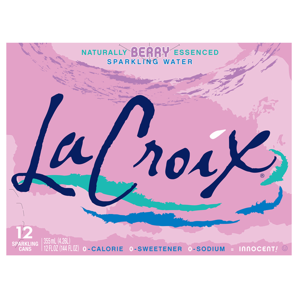 Water, Seltzer & Sparkling Water LaCroix Sparkling Water, Berry hero