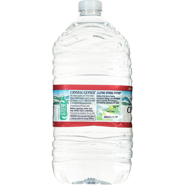 Food Bazaar Crystal Geyser Alpine Spring Water, Natural Same-Day 