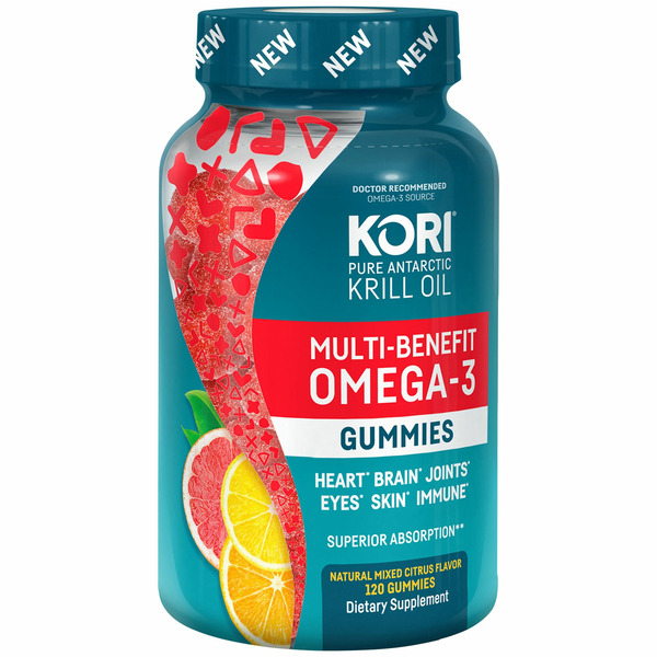 Kori Omega-3, Multi-Benefit, Gummies hero