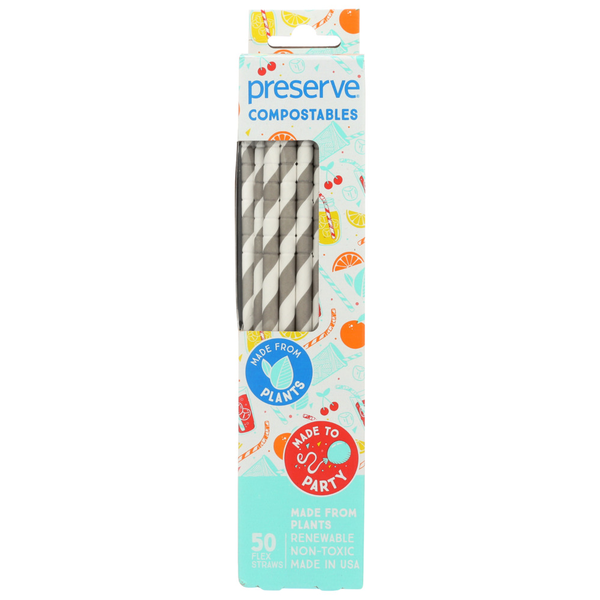 Kitchen Supplies Preserve Flex Straws hero