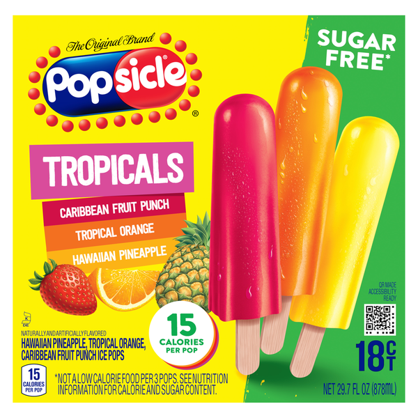 Frozen Meals Popsicle Ice Pops Tropicals hero