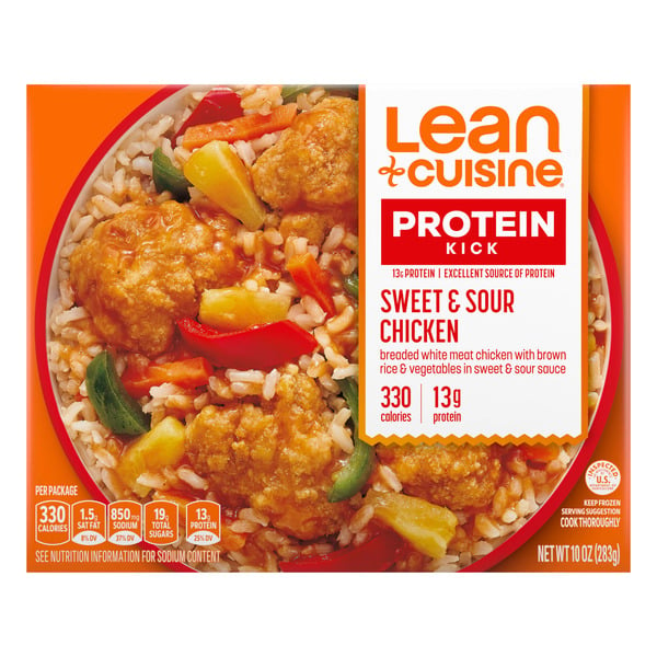 Lean Cuisine Frozen Meal Sweet And Sour Chicken hero