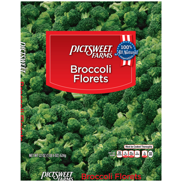 Frozen Produce Pictsweet Farms Broccoli Florets hero