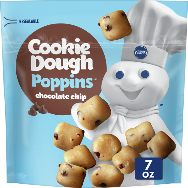 Cookies & Cakes Pillsbury Chocolate Chip Cookie Dough Poppins hero