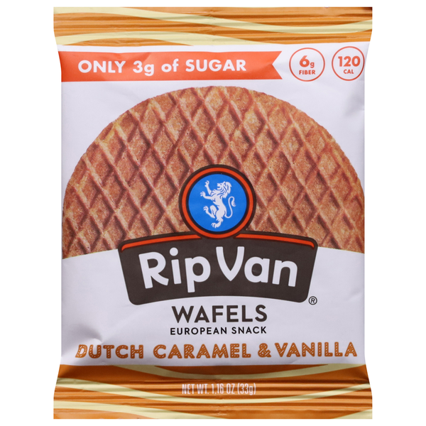 General Rip Van Wafels Wafels, Dutch Caramel & Vanilla hero