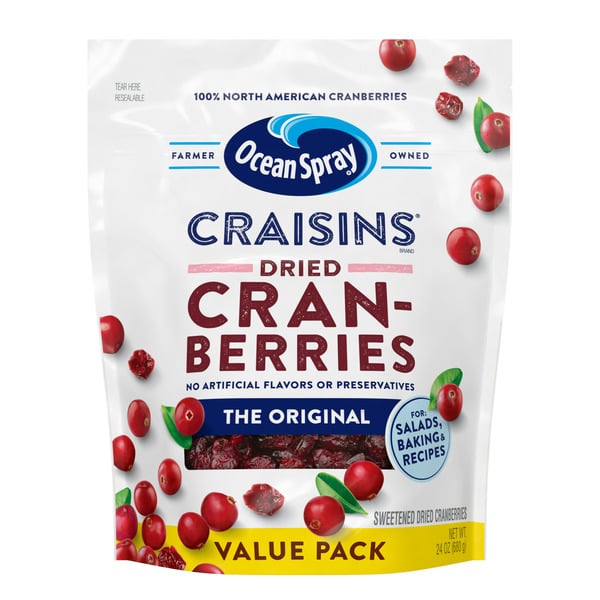 Nuts, Seeds & Dried Fruit Ocean Spray Dried Cranberries hero