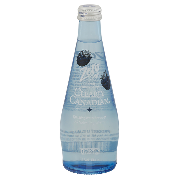 Water, Seltzer & Sparkling Water Clearly Canadian Sparkling Water Beverage, Zero Sugar, Forest Blackberry hero