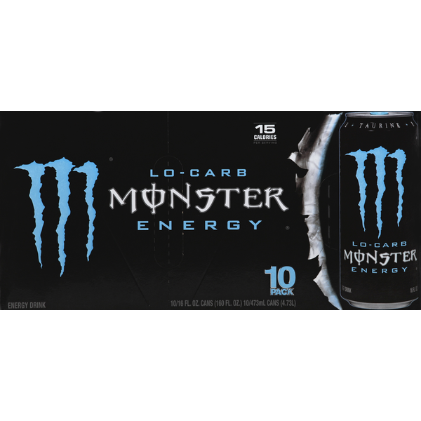 Energy & Sports Drinks Monster Energy Lo Carb hero