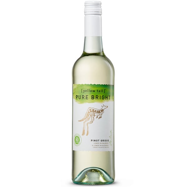 White Wine Yellow Tail Pure Bright Pinot Grigio hero