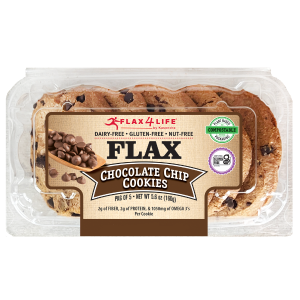 Flax4Life Chocolate Chip Cookies hero