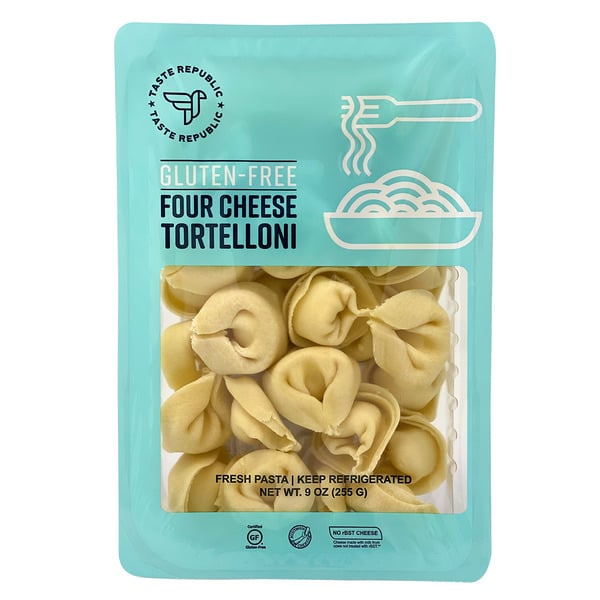 Fresh Pasta Taste Republic 4-Cheese Tortelloni, Gluten-free hero