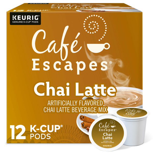 Coffee Café Escapes Chai Latte K-Cup Pods hero