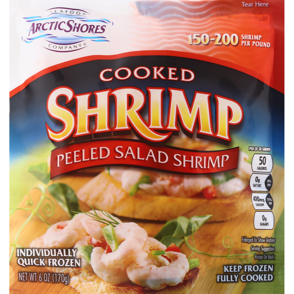 Frozen Meat & Seafood Arctic Shores Shrimp, Cooked hero