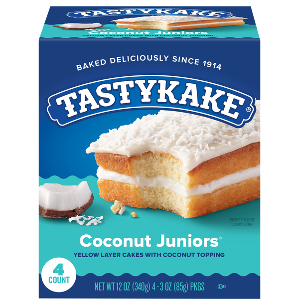 Cookies & Cakes Tastykake Coconut Juniors hero