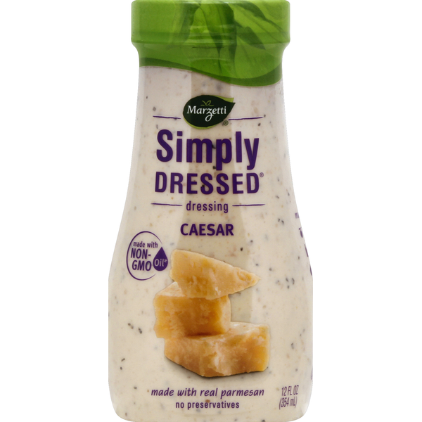 Salad Dressing & Toppings Marzetti Simply Dressed Caesar Dressing hero