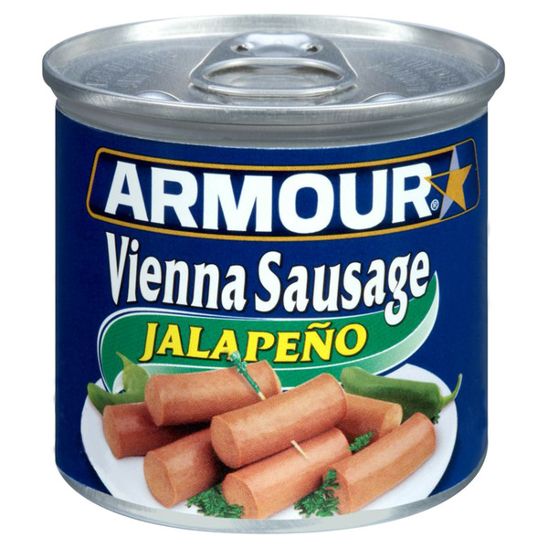 Canned Meat & Seafood Armour Star Jalapeno Flavored Vienna Sausage Canned Sausage hero