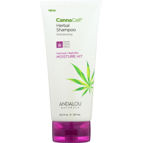 Hair Care Andalou Naturals Cannacell Herbal Shampoo - Moisture Hit hero