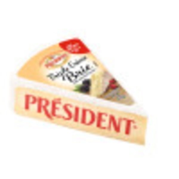 Other Creams & Cheeses Président Brie Soft Ripened Triple Crème wedge hero