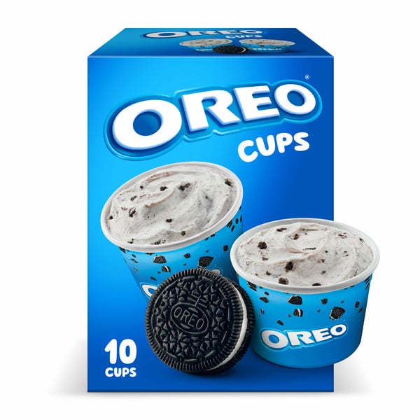 Ice Cream & Ice Oreo Frozen Dairy Dessert Cups hero