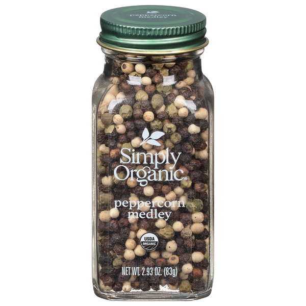 Spices & Seasonings Simply Organic Peppercorn Medley hero