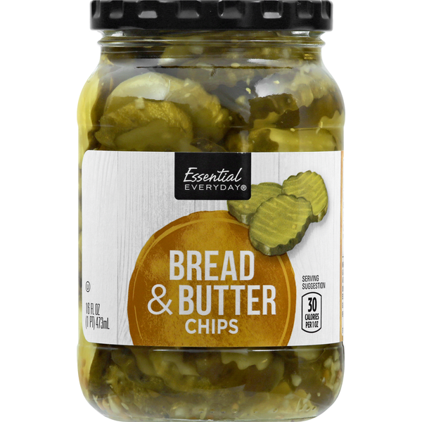 Pickled Goods & Olives Essential Everyday Chips, Bread & Butter hero