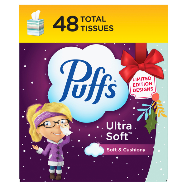 Paper Goods and Plastic Puffs Ultra Soft Facial Tissues hero