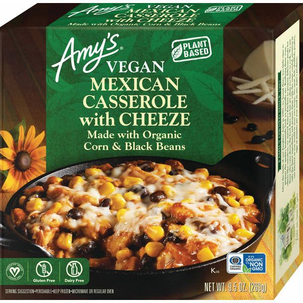 Prepared Meals Amy's Kitchen Vegan Mexican Casserole Bowl hero