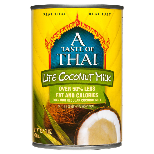 Asian Foods A Taste of Thai Lite Coconut Milk hero