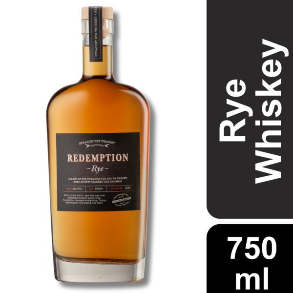 Spirits Redemption Rye hero