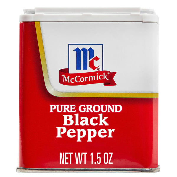 Spices & Seasonings McCormick® Pure Ground Black Pepper hero