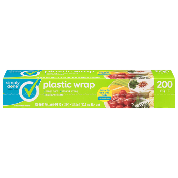 Kitchen Supplies Simply Done Plastic Wrap hero