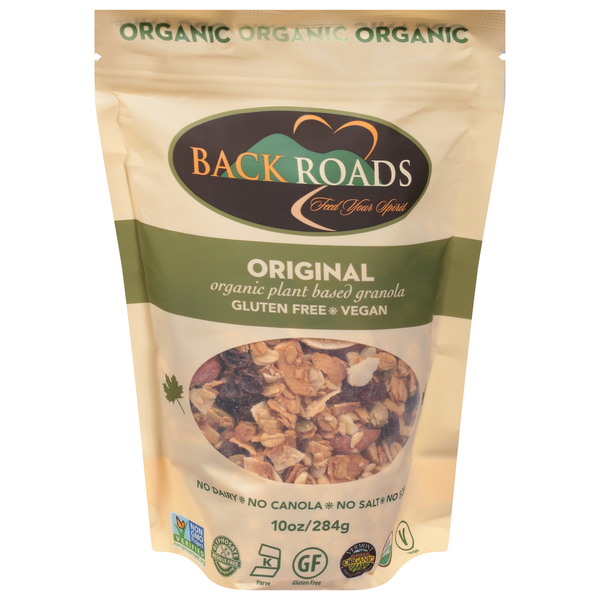 Granola Back Roads Granola, Organic, Plant Based, Original hero