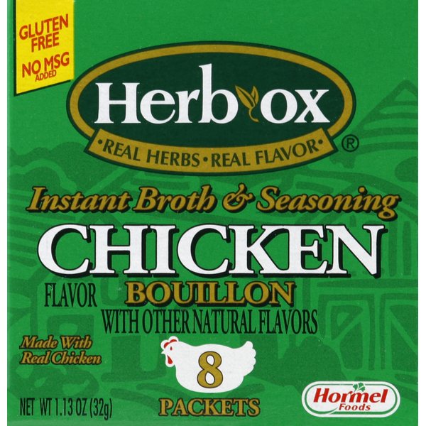 Soup, Broth & Bouillon Hormel Foods HERB-OX Bouillon, Chicken Flavor hero