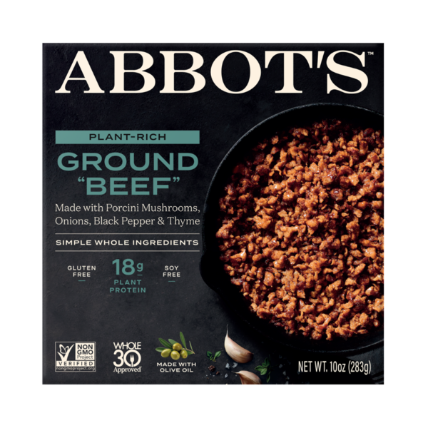 Packaged Meat Abbot's Plant-Based, Ground "Beef" hero