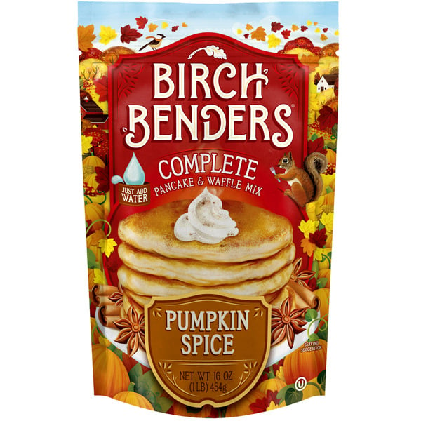 Breakfast Bakery Birch Benders Pumpkin Spice Pancake & Waffle Mix hero