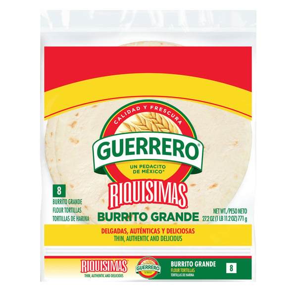 Tortillas & Flat Bread Guerrero Burrito Grande Flour Tortillas hero